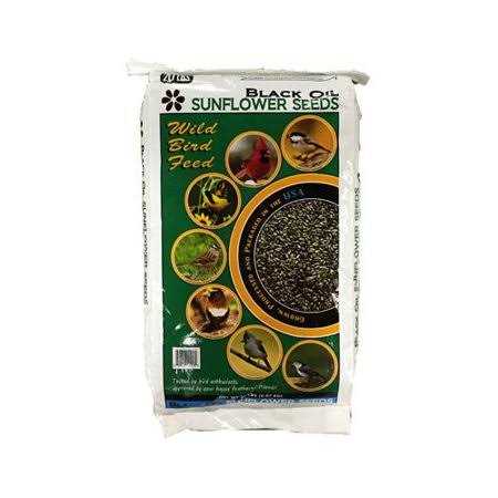 Meadow Ridge Farms 20-Lb. Black Oil Sunflower Bird Seeds - Healthber