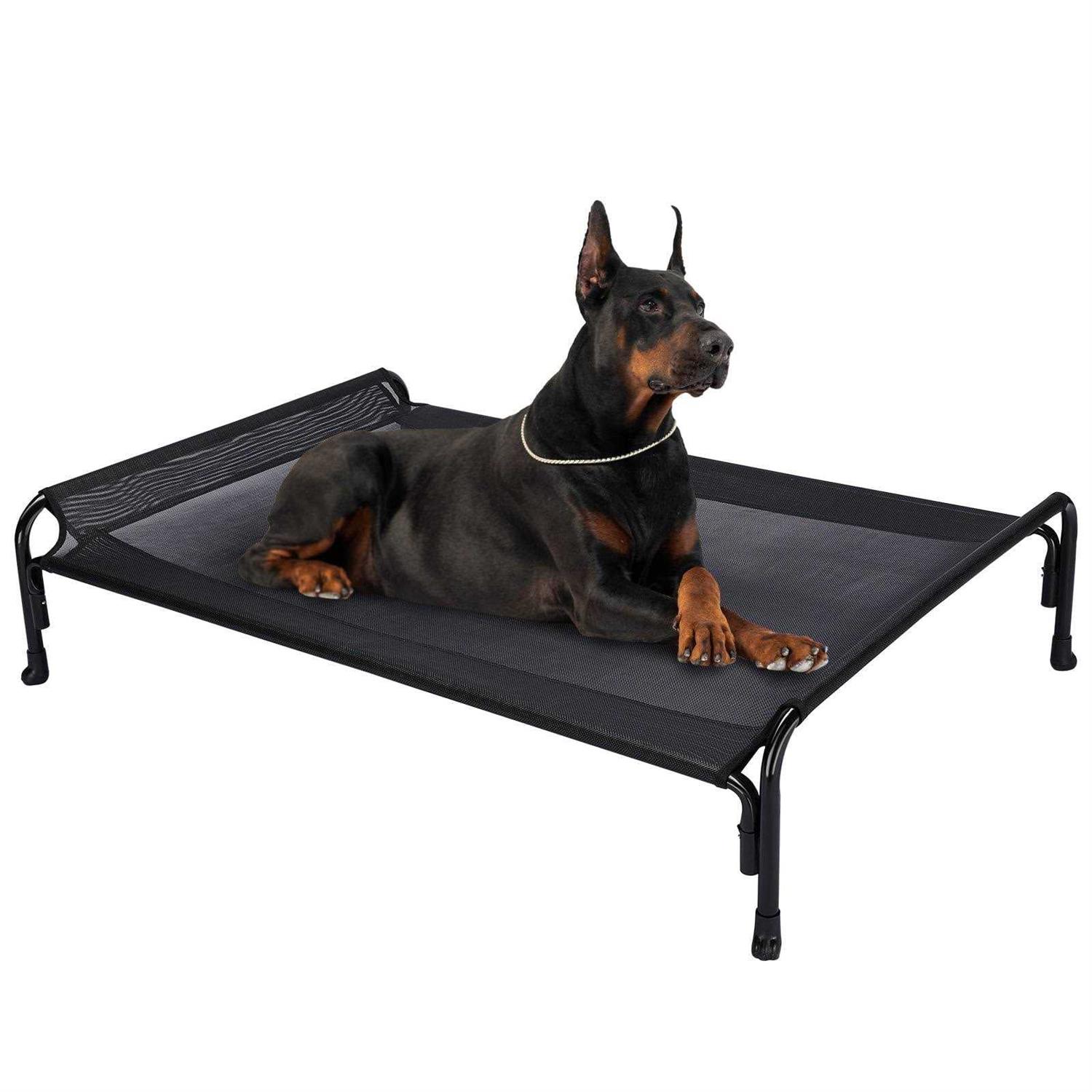 Veehoo Cooling Elevated Dog Bed Raised Pet Cot with Washable Mesh - Healthber