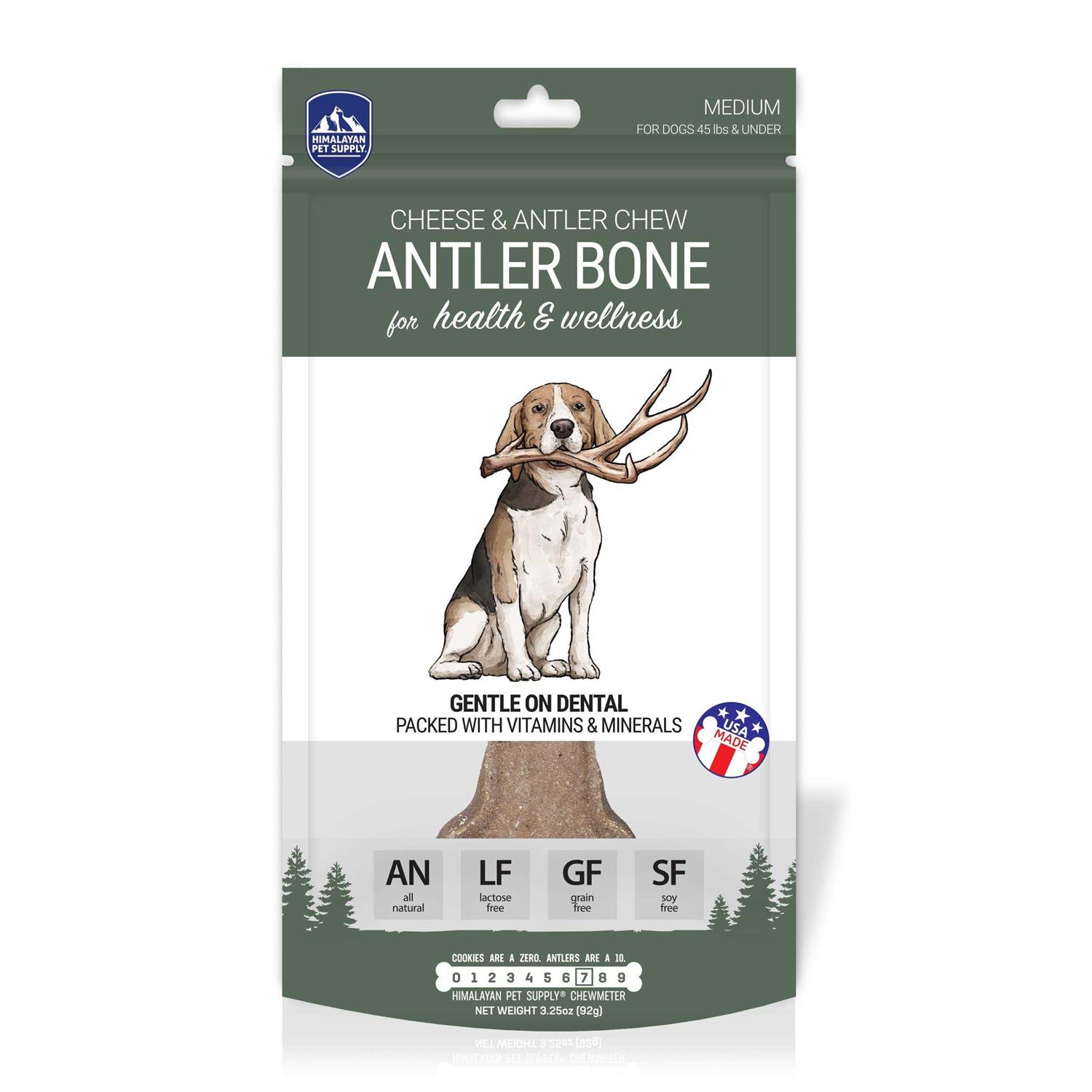 Himalayan Dog Chew Antler Bone - Healthber