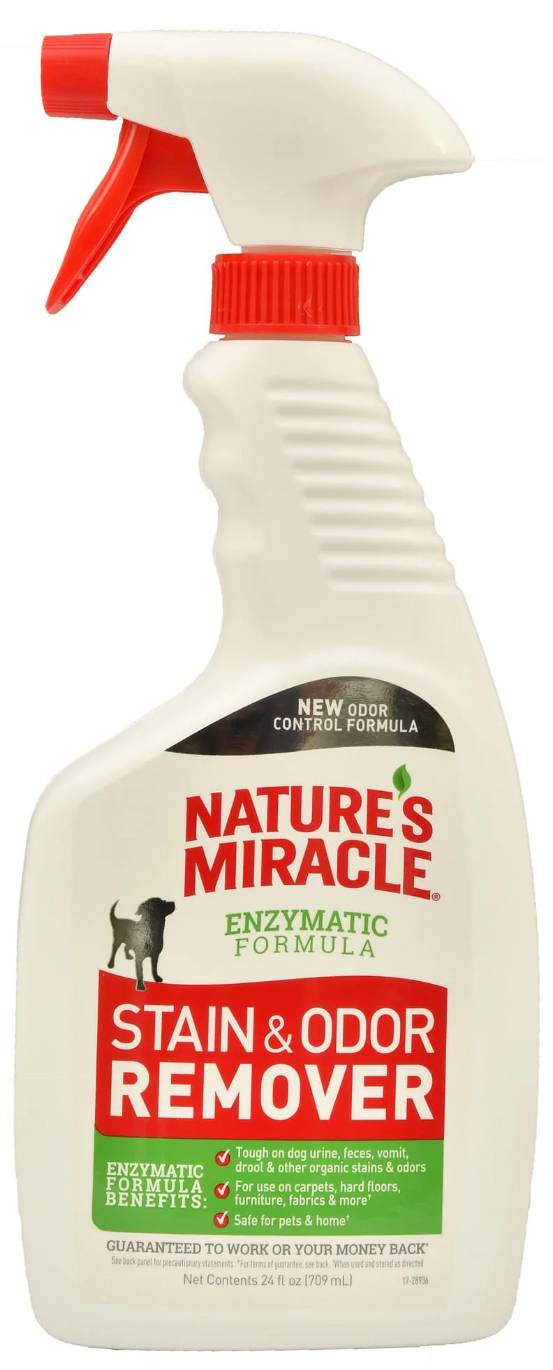 Nature's Miracle Enzymatic Stain & Odor Remover, 24 oz - Healthber