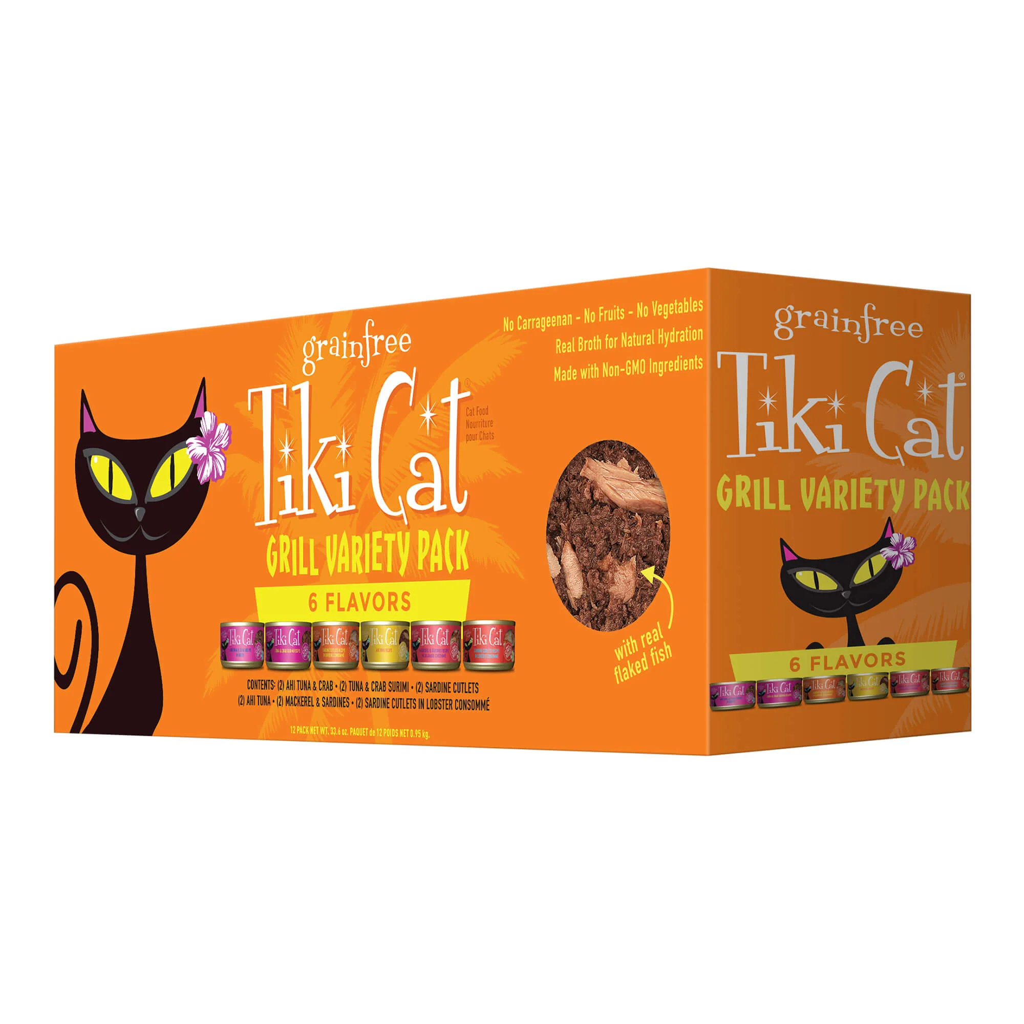 Tiki Cat Grill Wet Cat Food, Variety Pack - Healthber