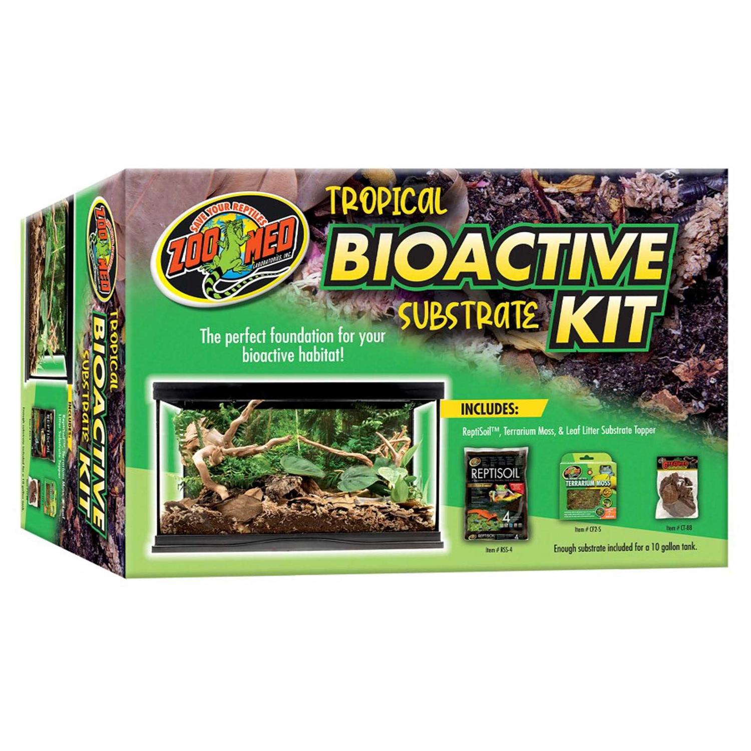 Zoo Med Tropical Bioactive Substrate Kit - Healthber