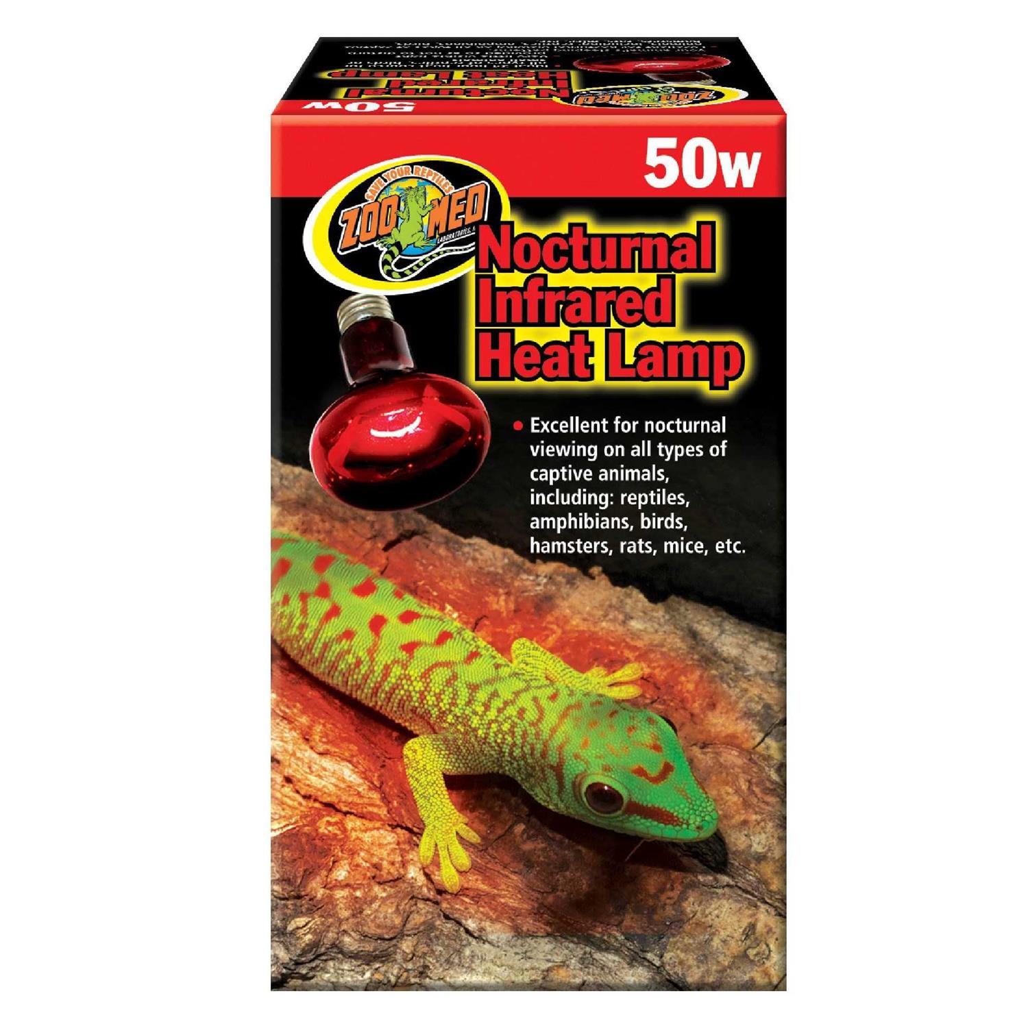 Zoo Med Nocturnal Infrared Heat Lamp - Healthber