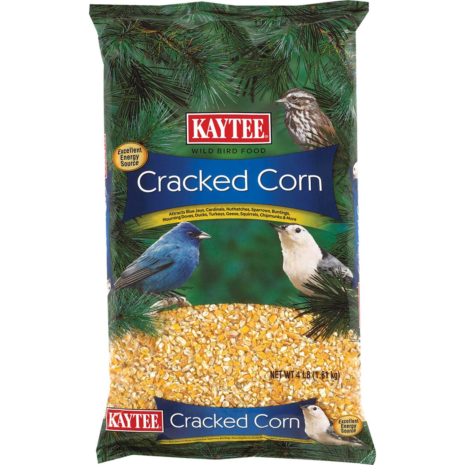 Kaytee Cracked Corn Wild Bird Food - Healthber