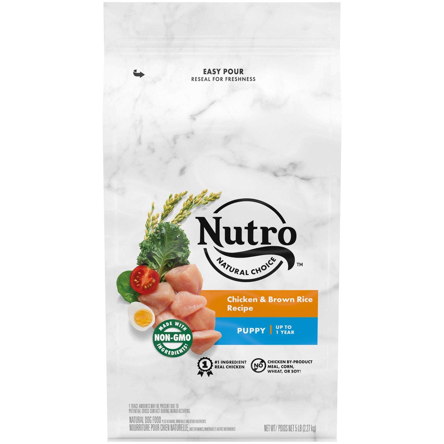 Nutro Natural Choice Puppy Chicken & Brown Rice Recipe Dry Dog Food - Healthber