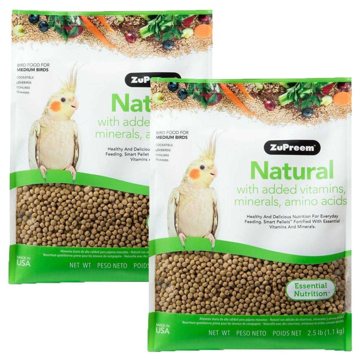 Zupreem Natural Bird Food - Healthber