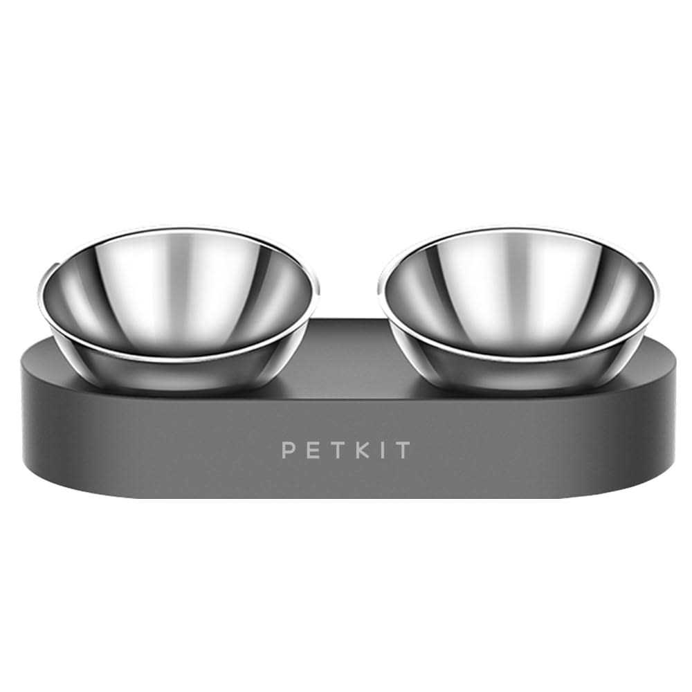 petkit Raised Dog Cat Food Bowl 304 Stainless Steel, Elevated Food and water Bowl dishes - Healthber