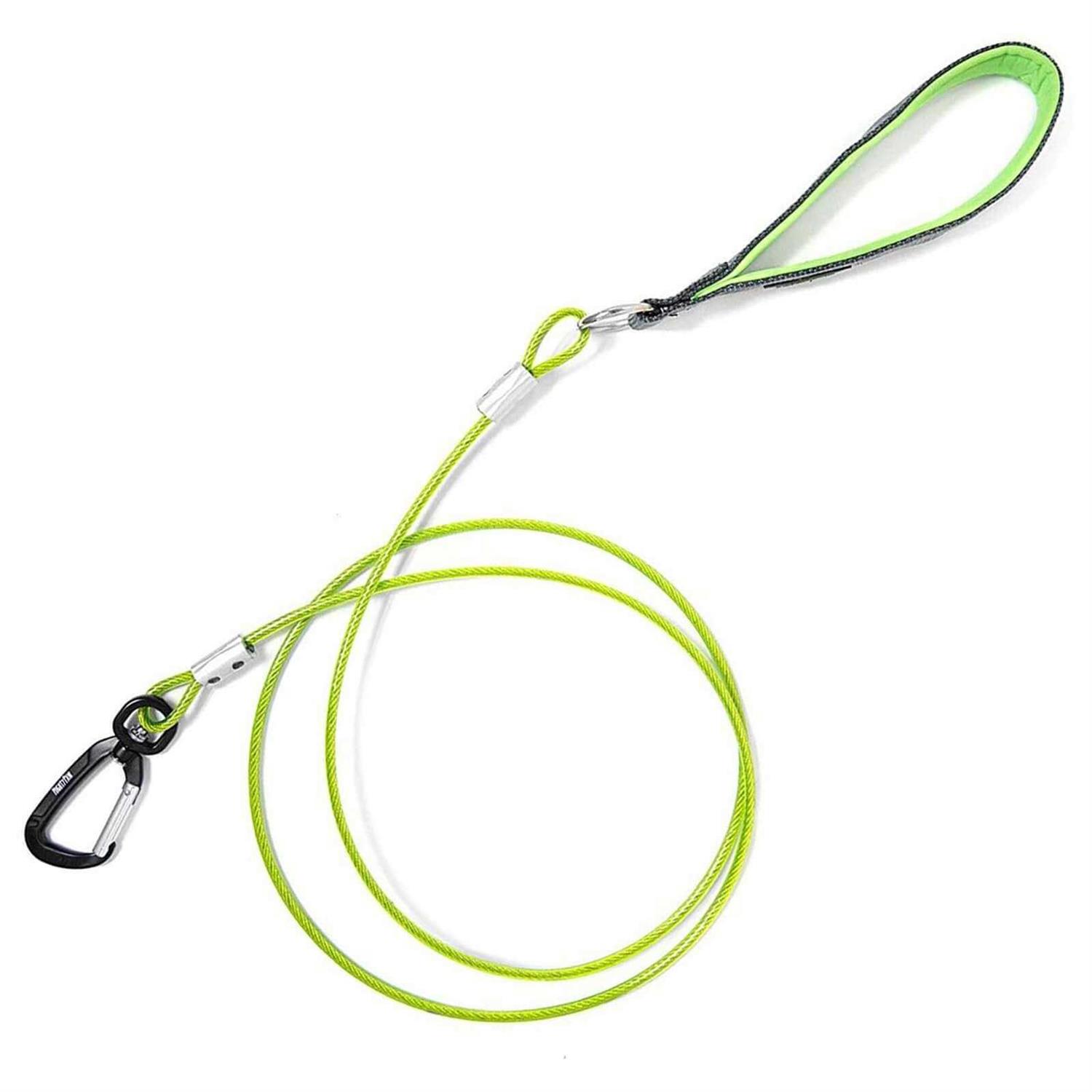 Mighty Paw Chew Proof Dog Leash Metal Cable Chew - Healthber