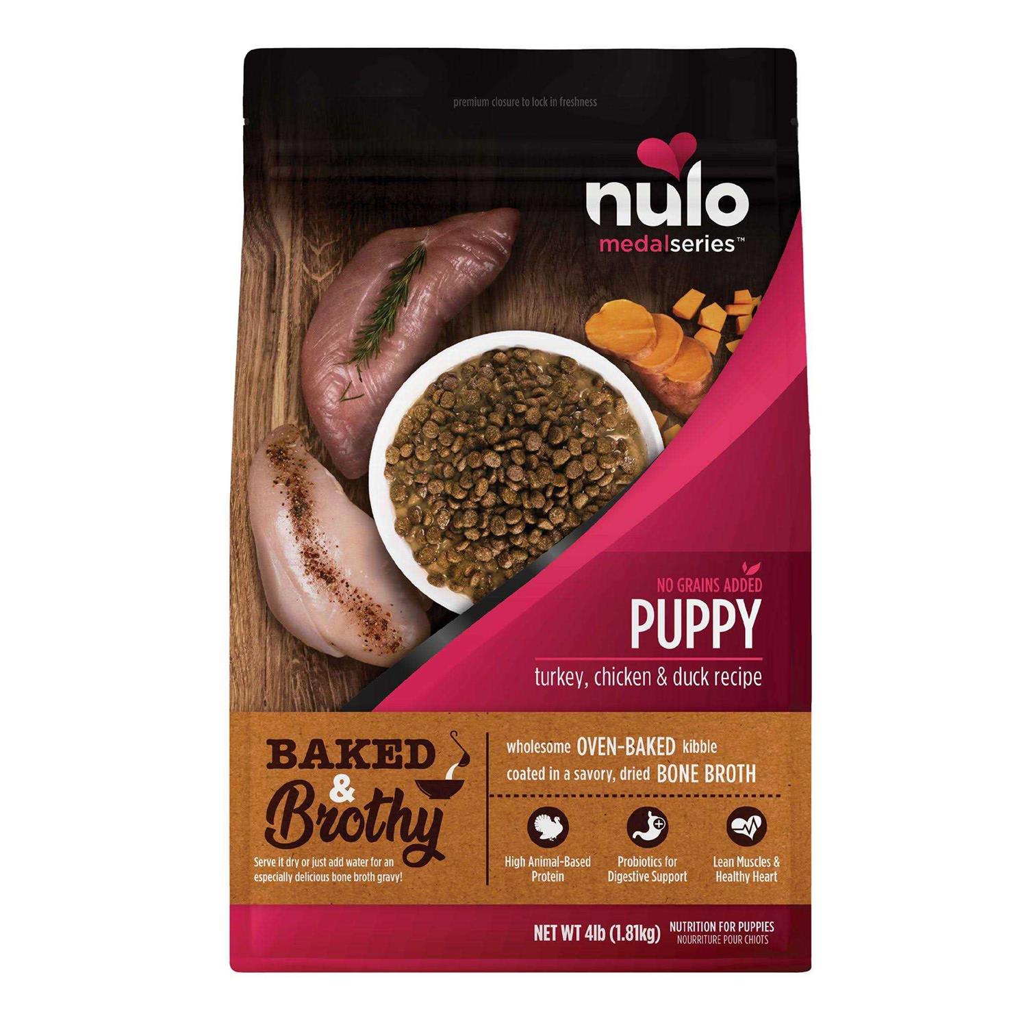 Nulo MedalSeries Puppy Dry Dog Food High-Protein, Turkey, Chicken and Duck - Healthber