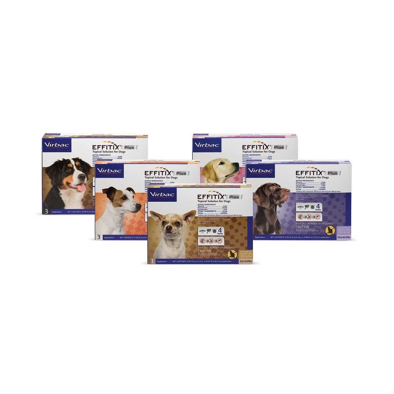 Effitix Plus for Dogs 45-88.9 lbs - Healthber