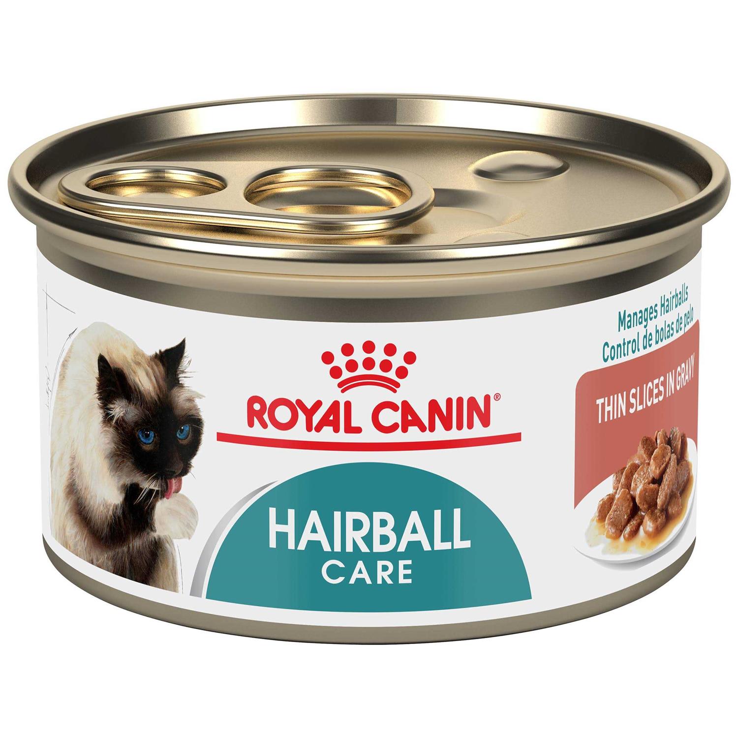 Royal Canin Hairball Care Thin Slices in Gravy Cat Food - Healthber