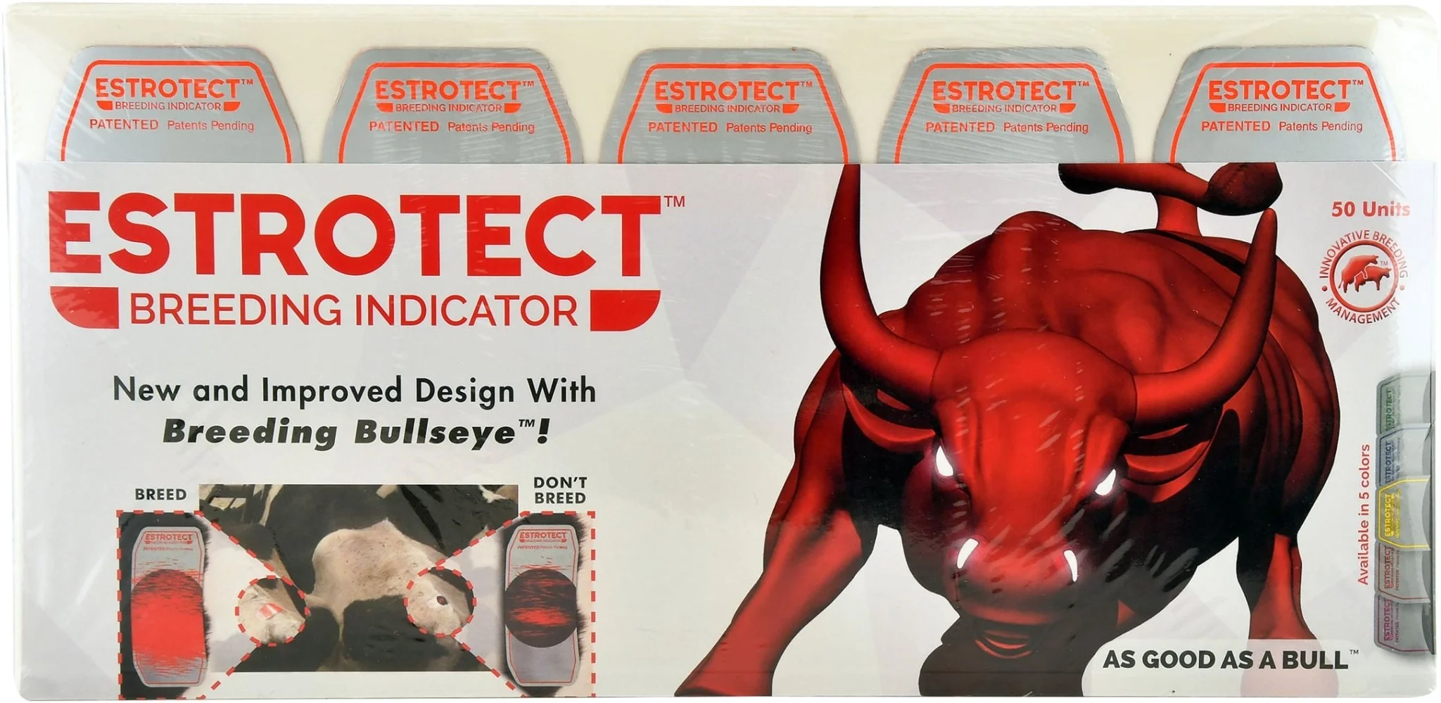 ESTROTECT Cattle Breeding Indicator, 50 pk - Healthber
