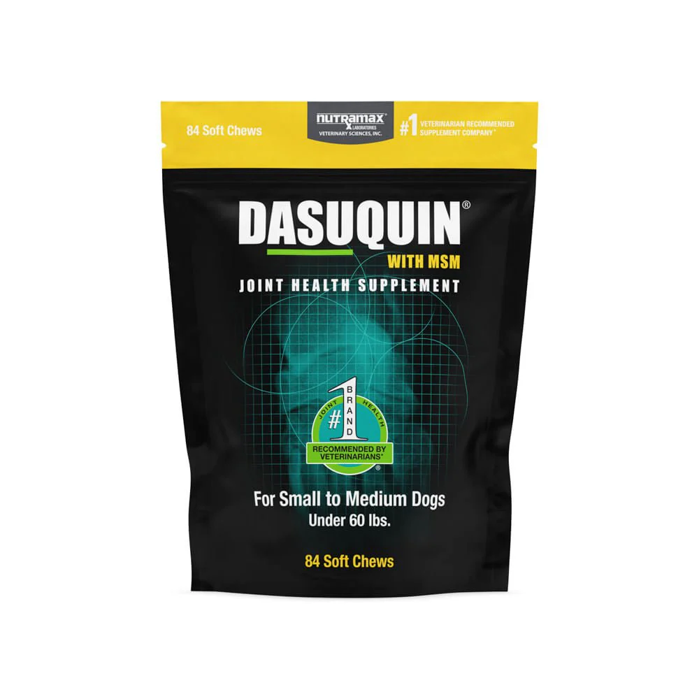 Nutramax Dasuquin for Dogs, Joint Health Supplement, Glucosamine, Chondroitin, ASU, MSM and More, Supports Healthy Joints, Soft Chews - Healthber