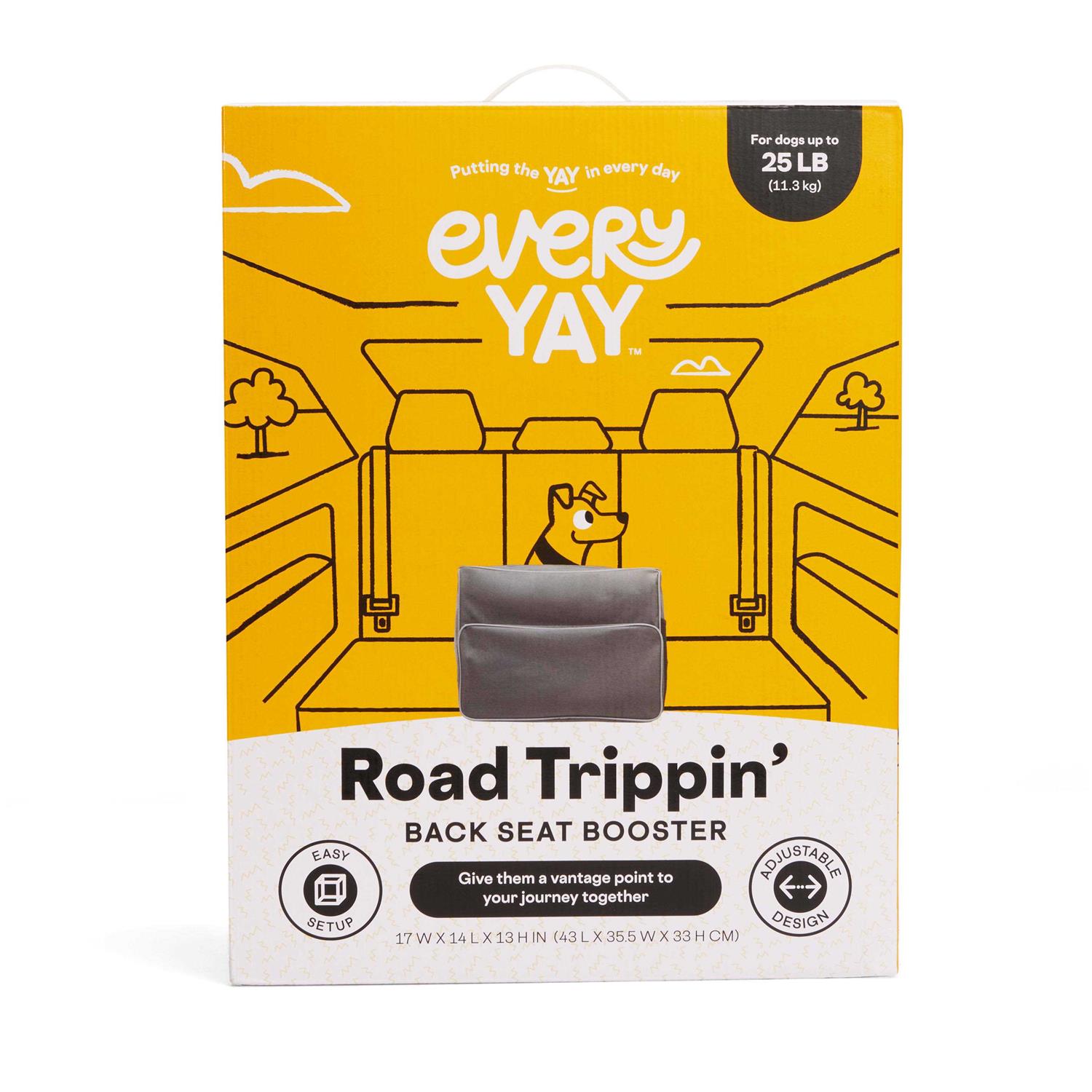 EveryYay Essentials Road Gray Trippin’ Auto Booster Seat - Healthber