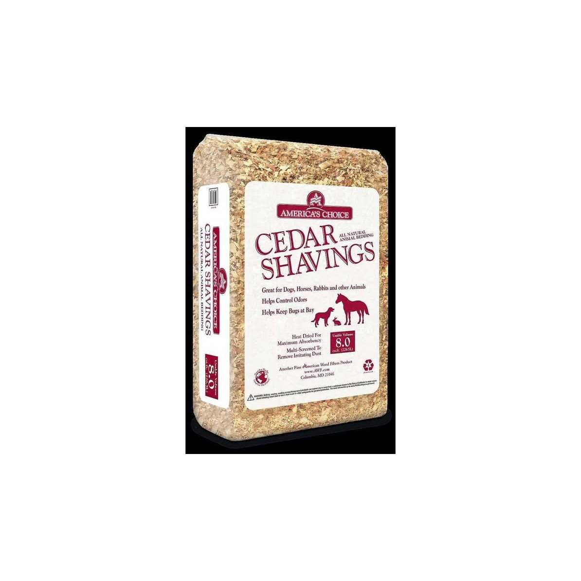 America’s Choice Western Cedar Shavings 1632441 - Healthber
