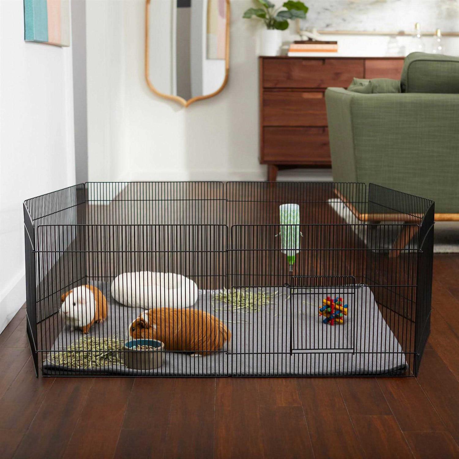 Frisco Wire Small Pet Playpen with Door - Healthber