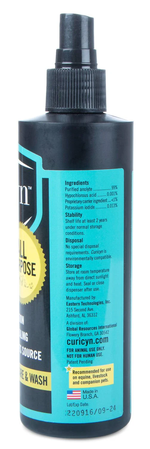 Curicyn Original Formula Wound Cleaner Skin Care Spray - Healthber