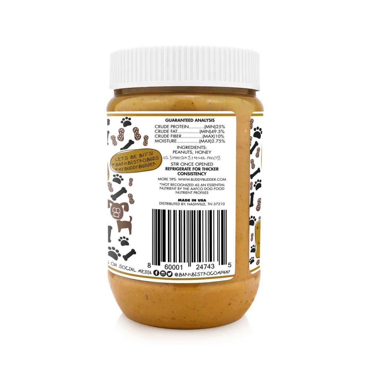 Bark Bistro Ruff Ruff Raw Buddy Budder - Healthber
