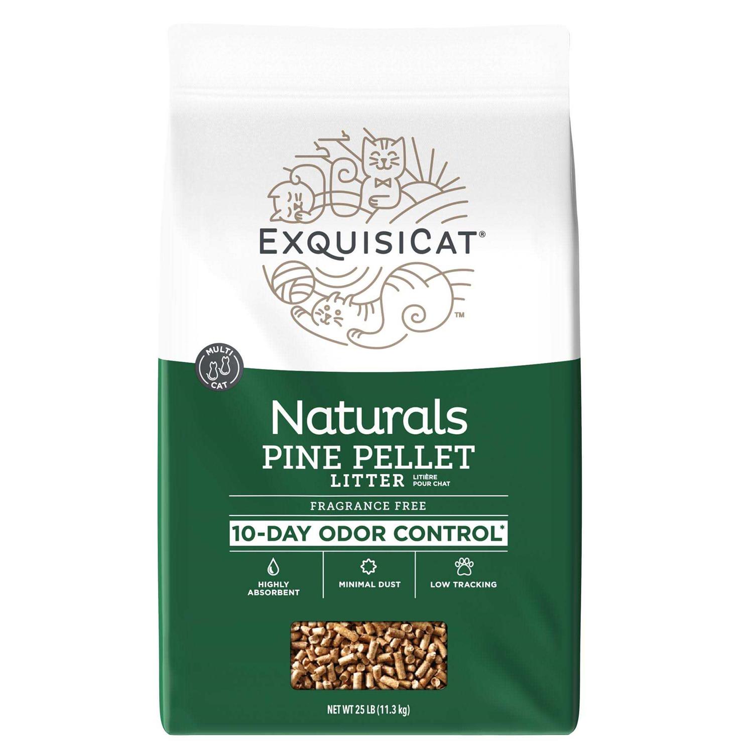 ExquisiCat Naturals Pine Cat Litter - Healthber