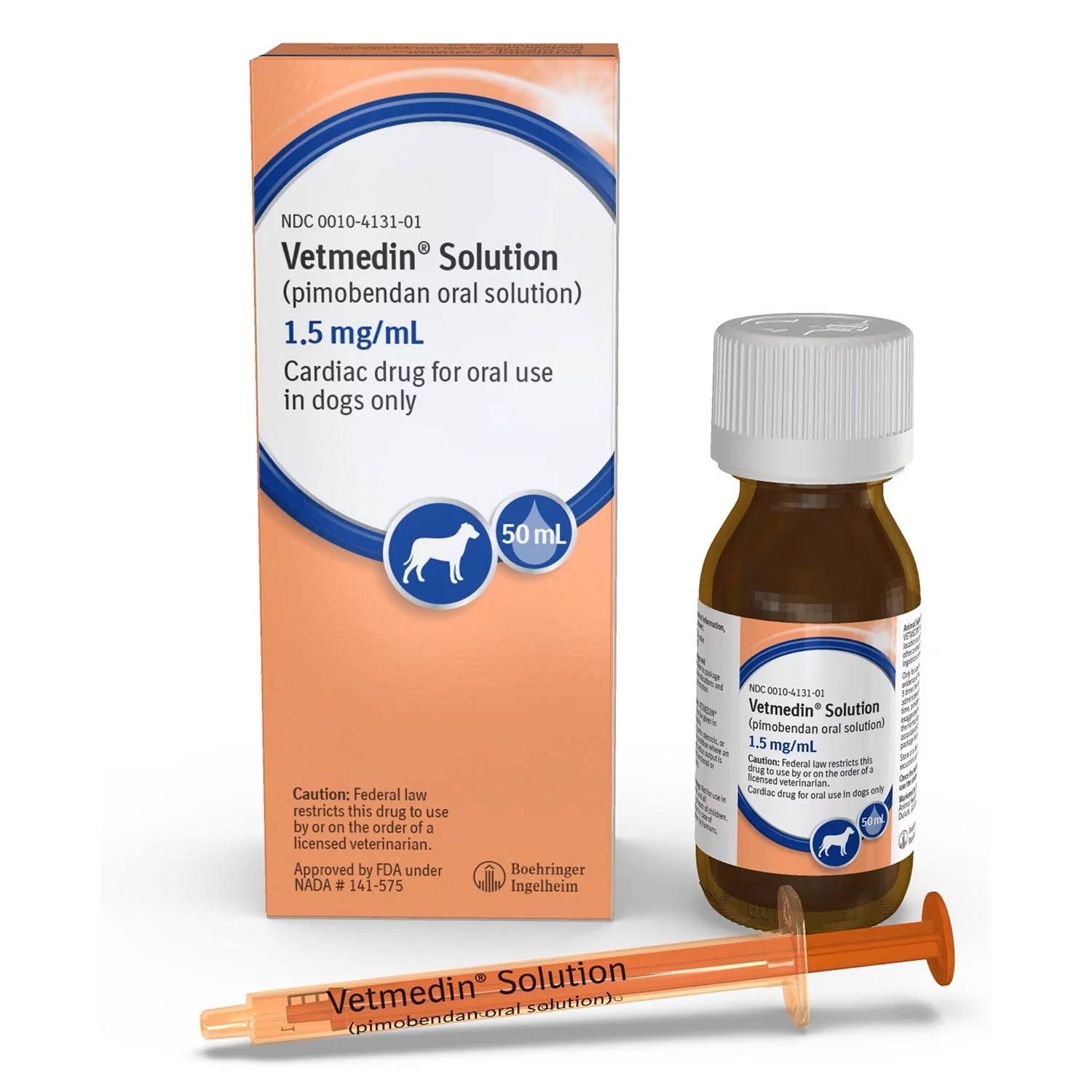 Rx Vetmedin Oral Solution, 1.5mg / 50ml - Healthber