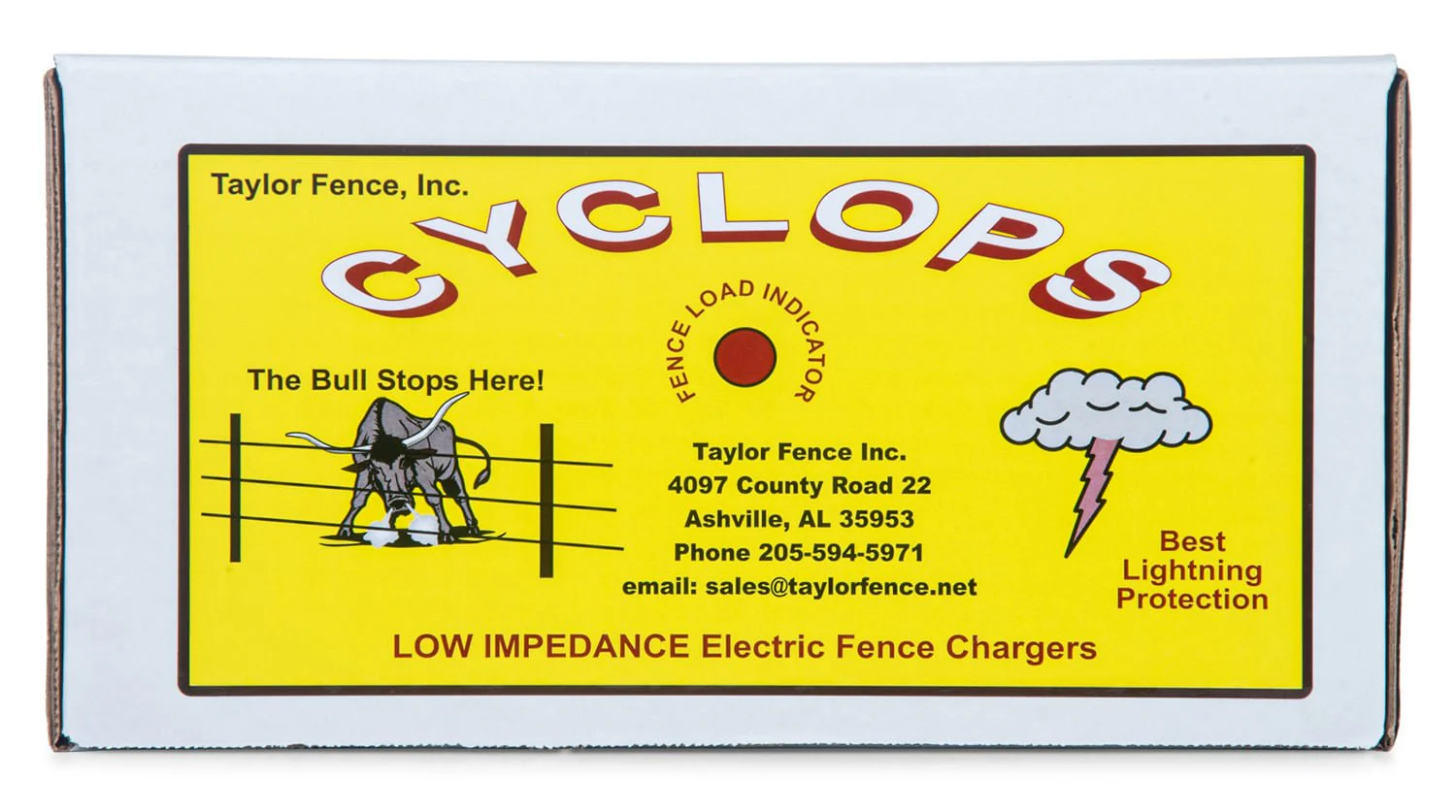 Cyclops Stallion 2.5 Joule AC Fence Charger - Healthber
