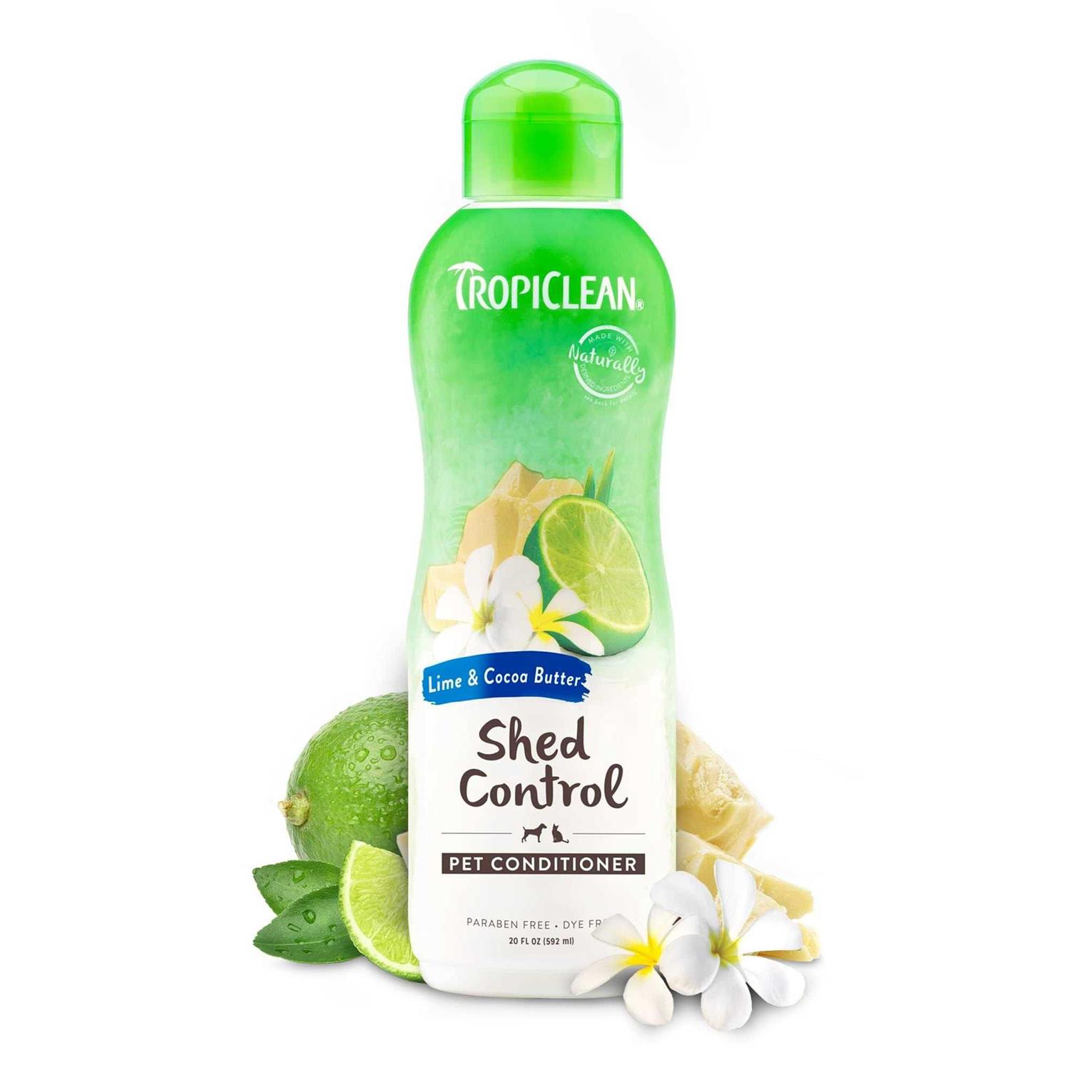 Tropiclean Deshedding Lime & Cocoa Butter Conditioner - Healthber