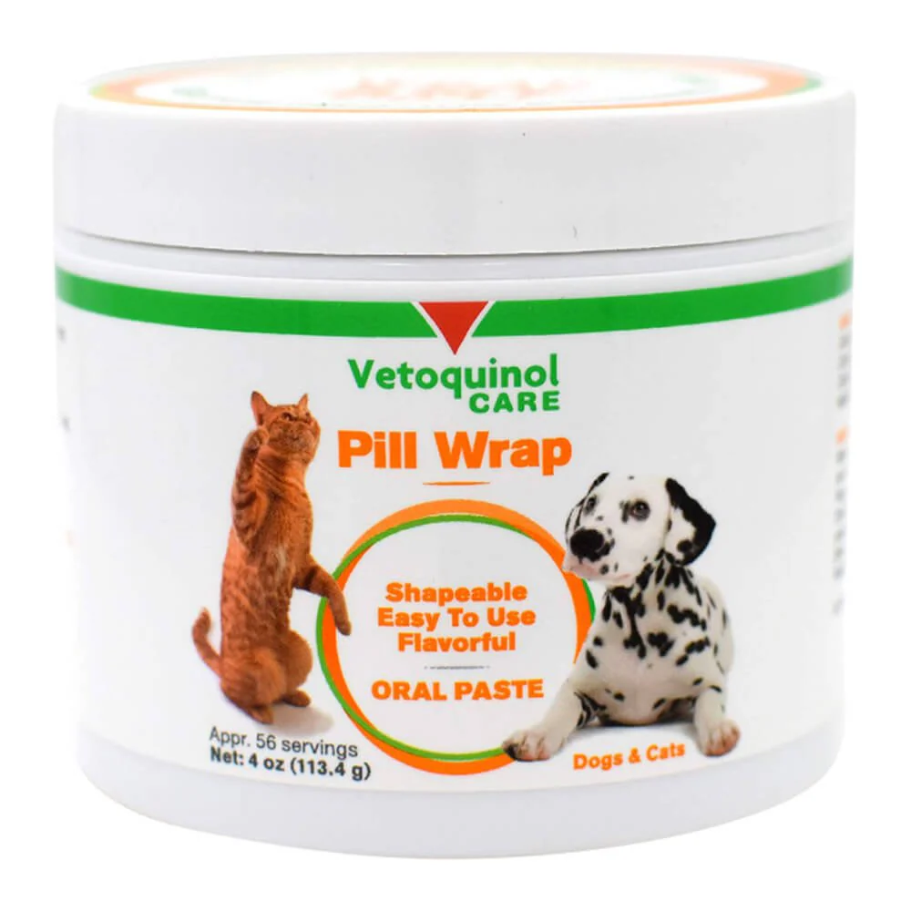 Pet Pill Wrap Flavored Pill Masking Paste, 4 oz - Healthber