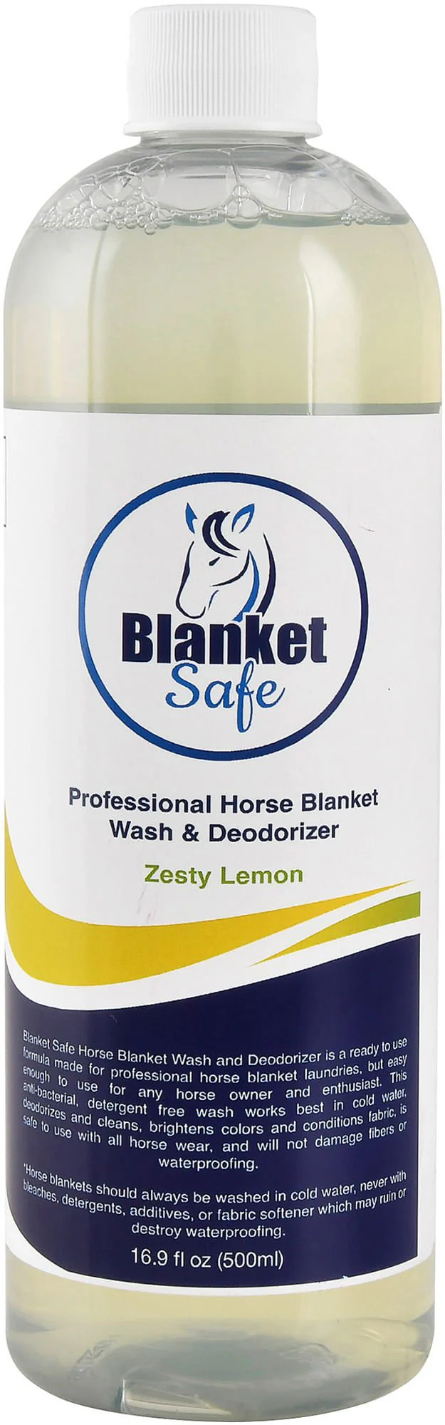 Blanket Safe Professional Horse Blanket Wash & Deodorizer, 16 oz - Healthber