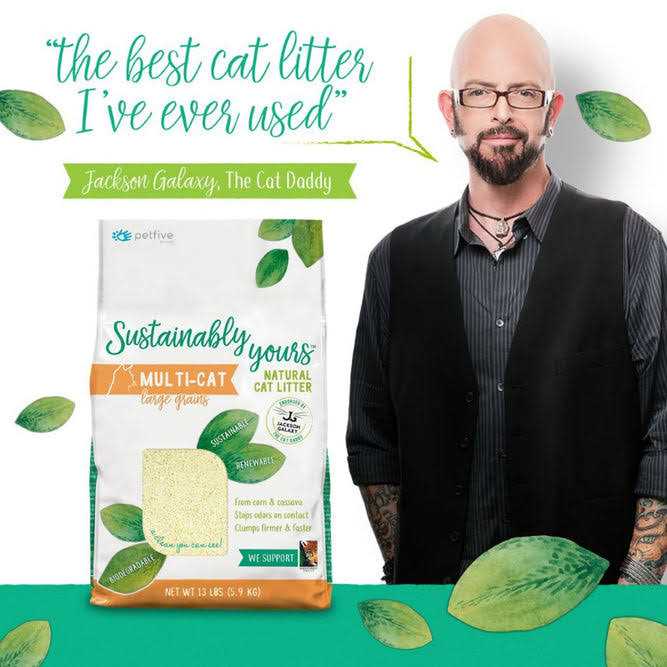 Sustainably Yours Cat Litter Large Grain - Healthber