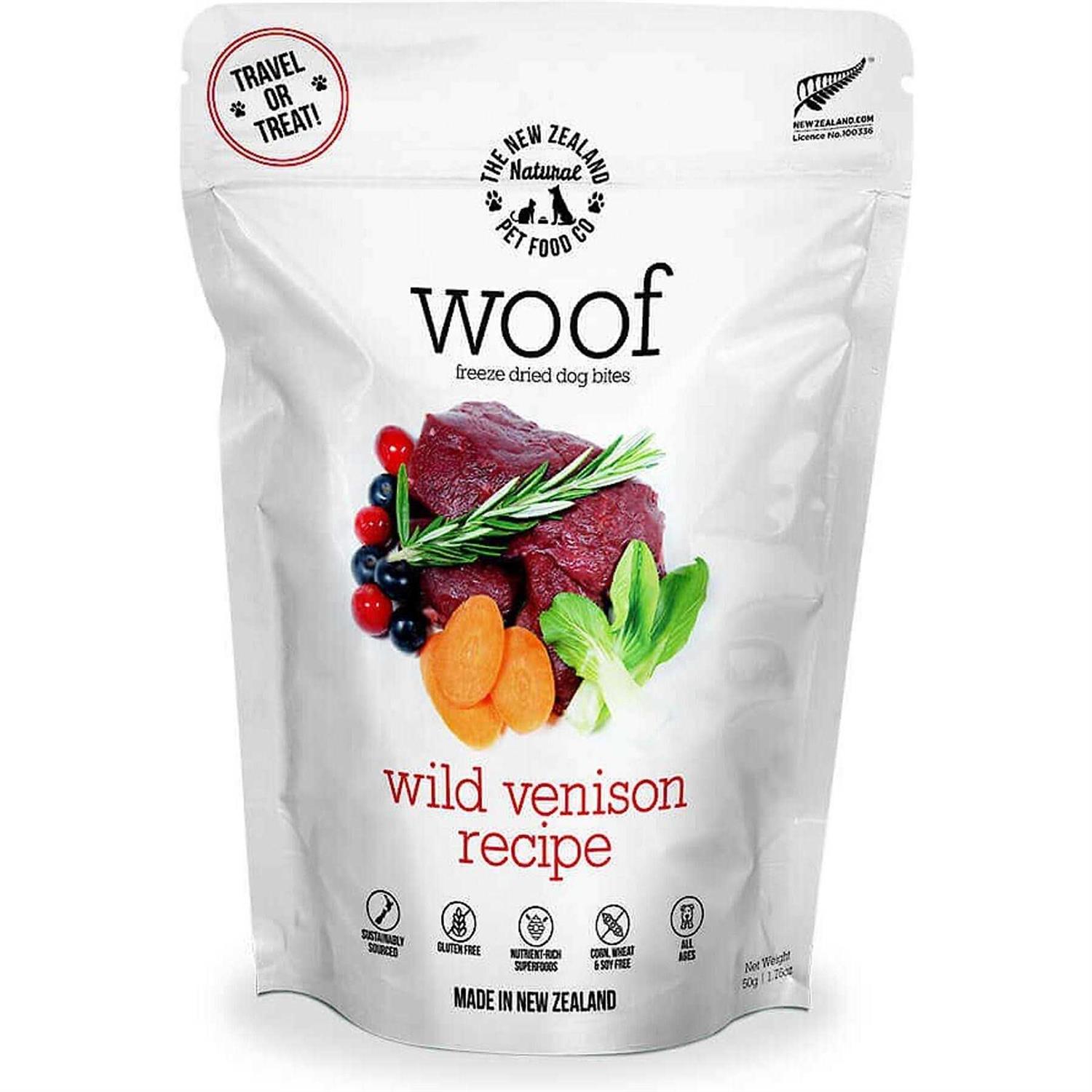 The New Zealand Natural Pet Food Co. New Zealand Natural Wild Venison Freeze-Dried Food - Healthber