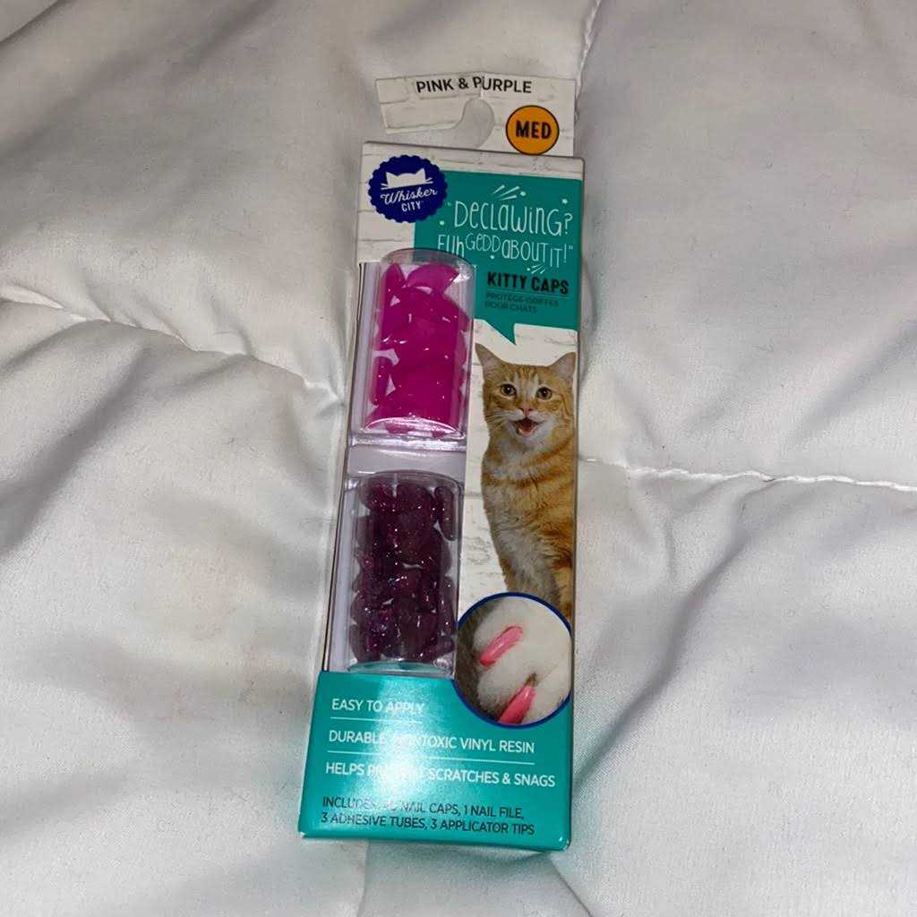 Whisker City Cat Kitty Caps Nail Covers - Healthber