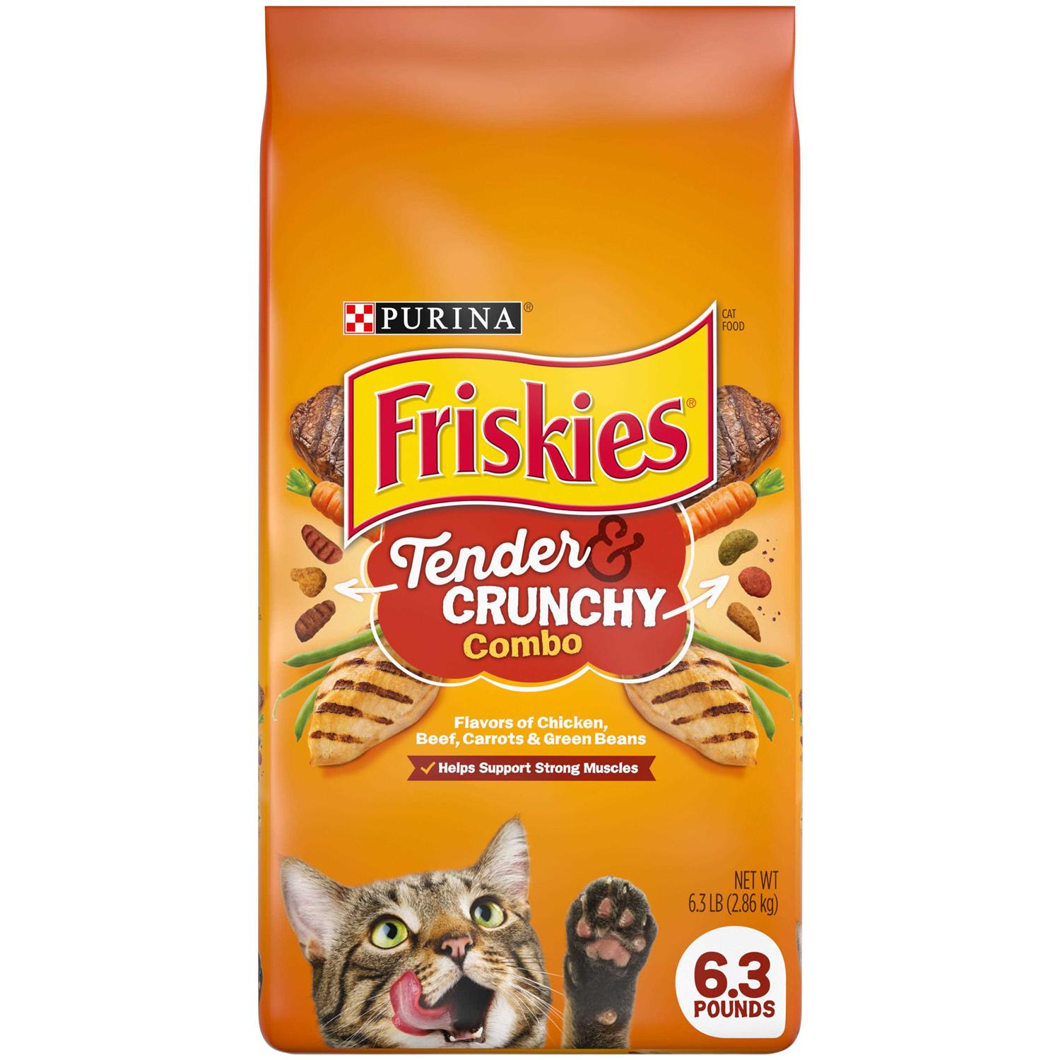 Purina Friskies Tender Crunchy Combo Dry Cat Food - Healthber