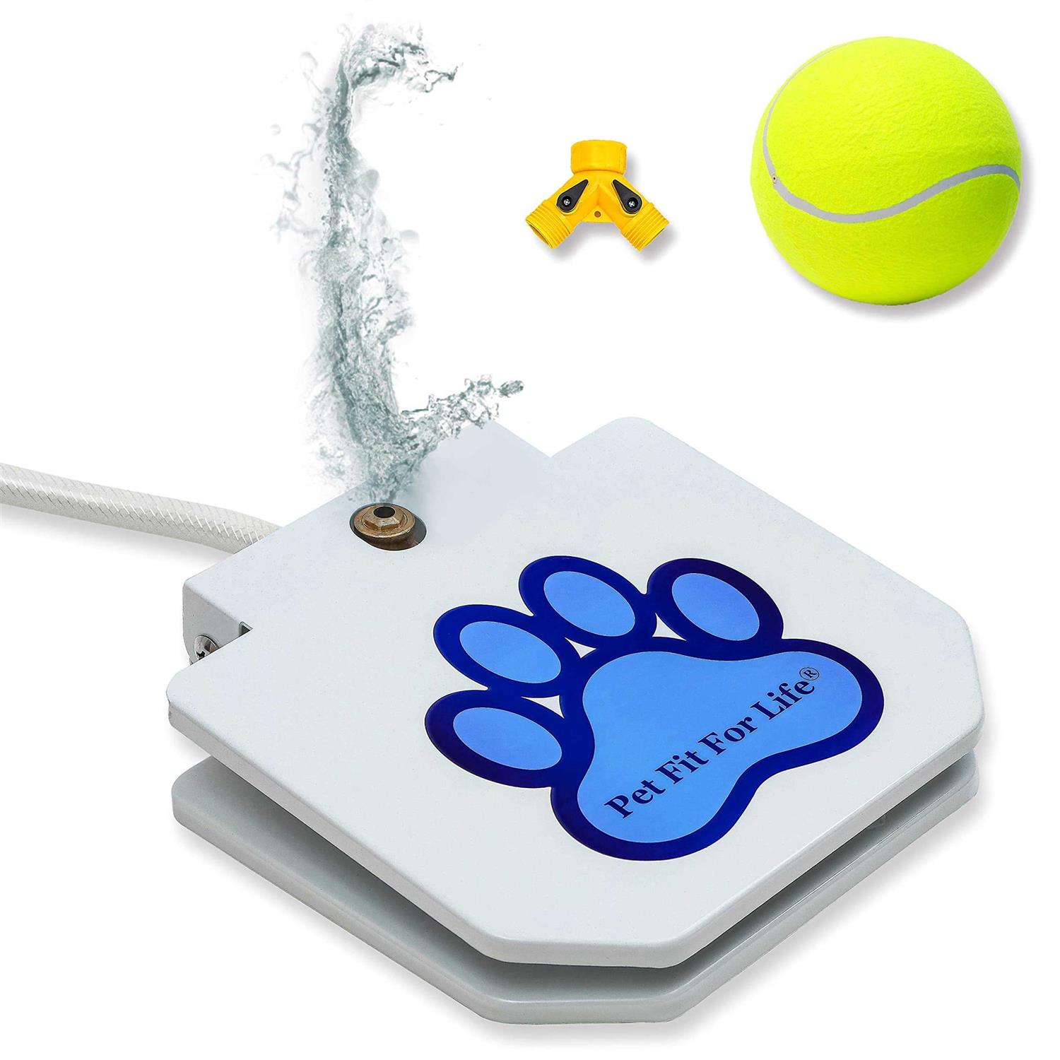Pet Fit For Life Dog Step-on Sprinkler Dog Toy - Healthber