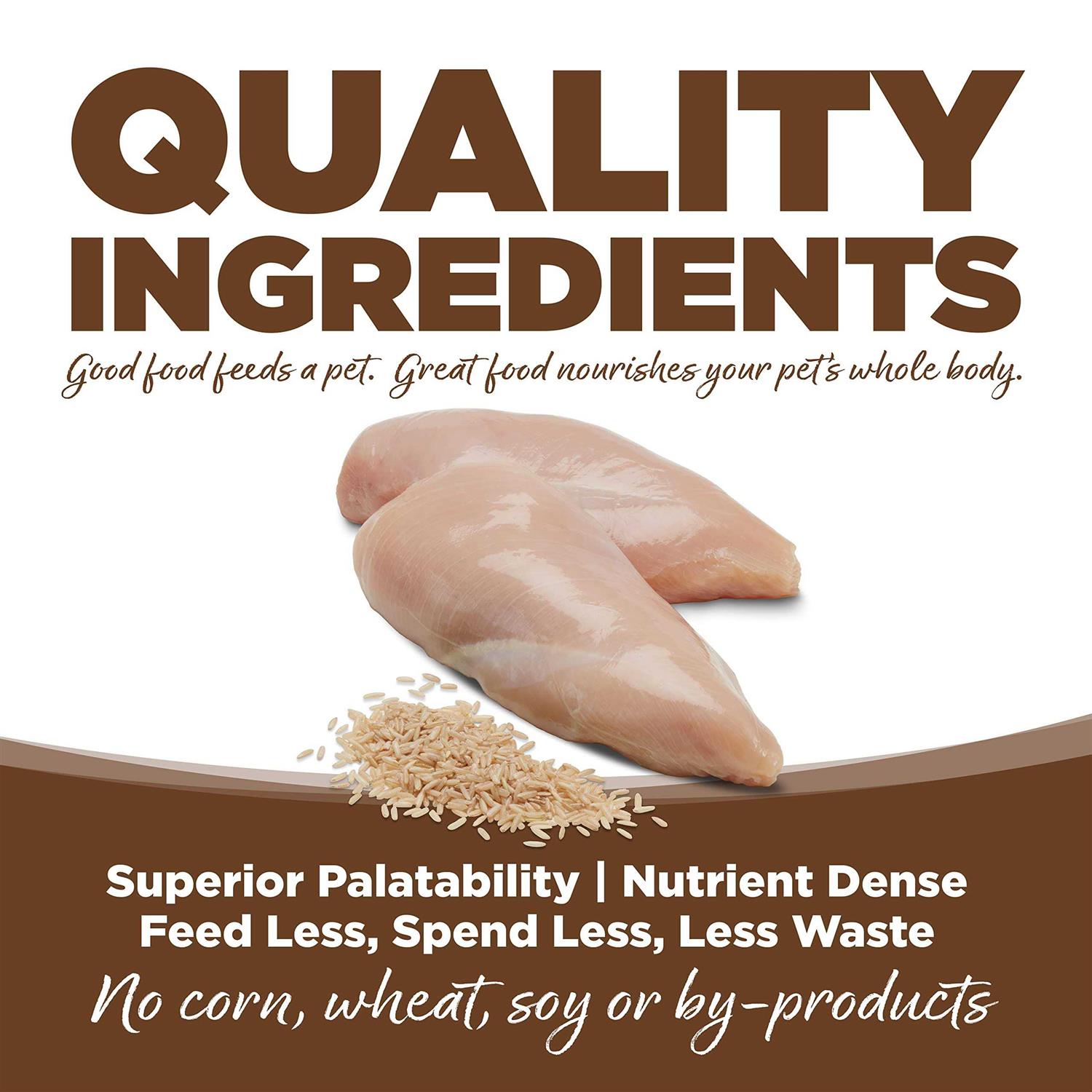 PureVita Chicken & Brown Rice Dry Dog Food - Healthber