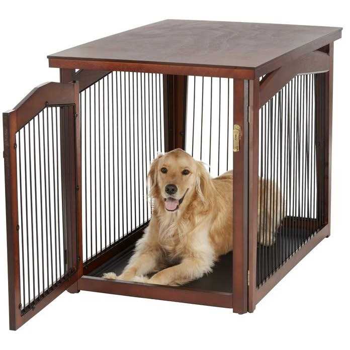 Merry Products 2-in-1 Crate and Gate - Healthber