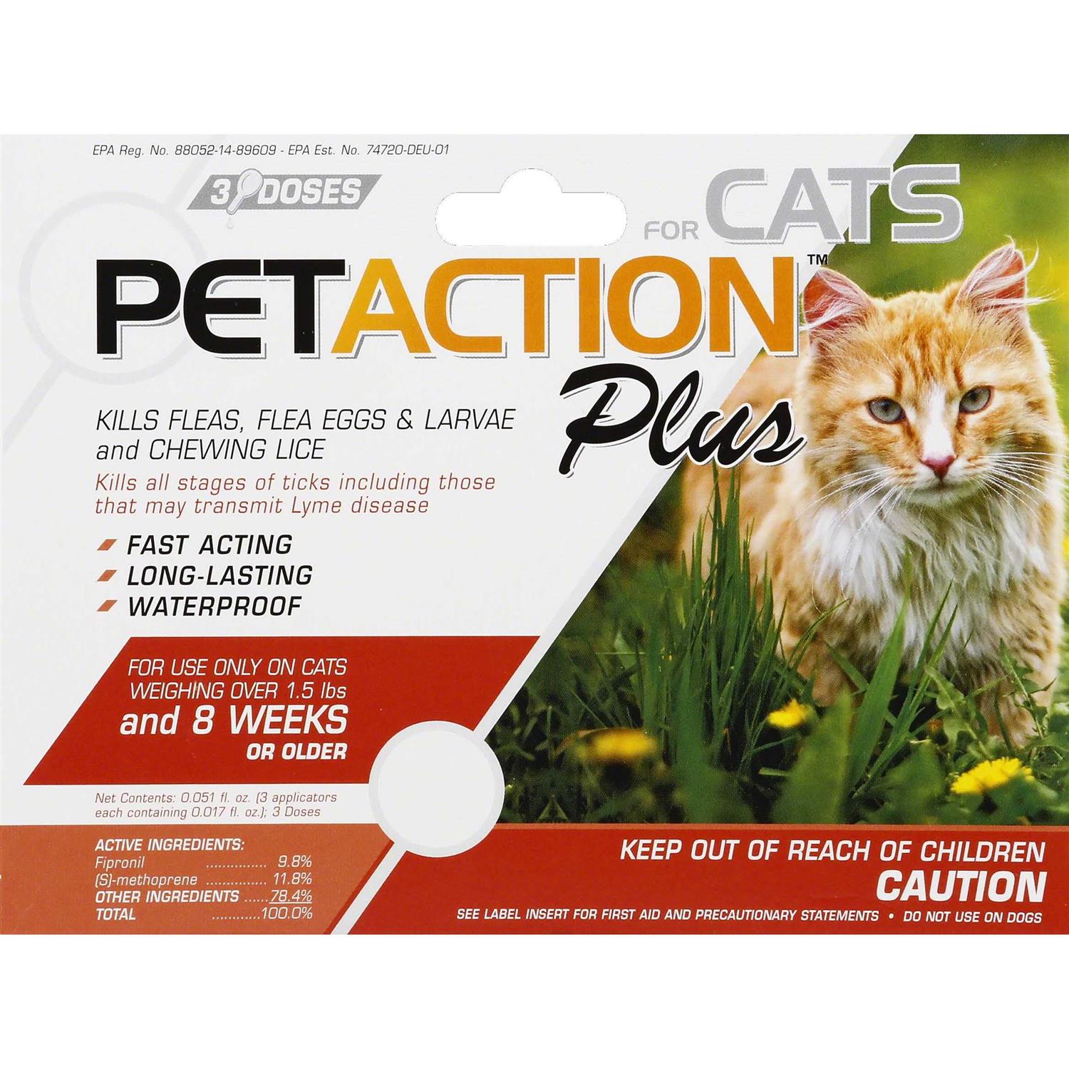 PetAction Plus Flea & Tick Treatment - Healthber