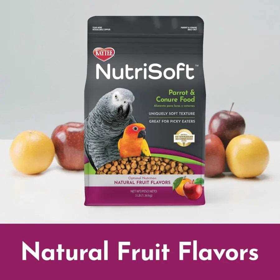 Kaytee NutriSoft Conure & Parrot Food - Healthber