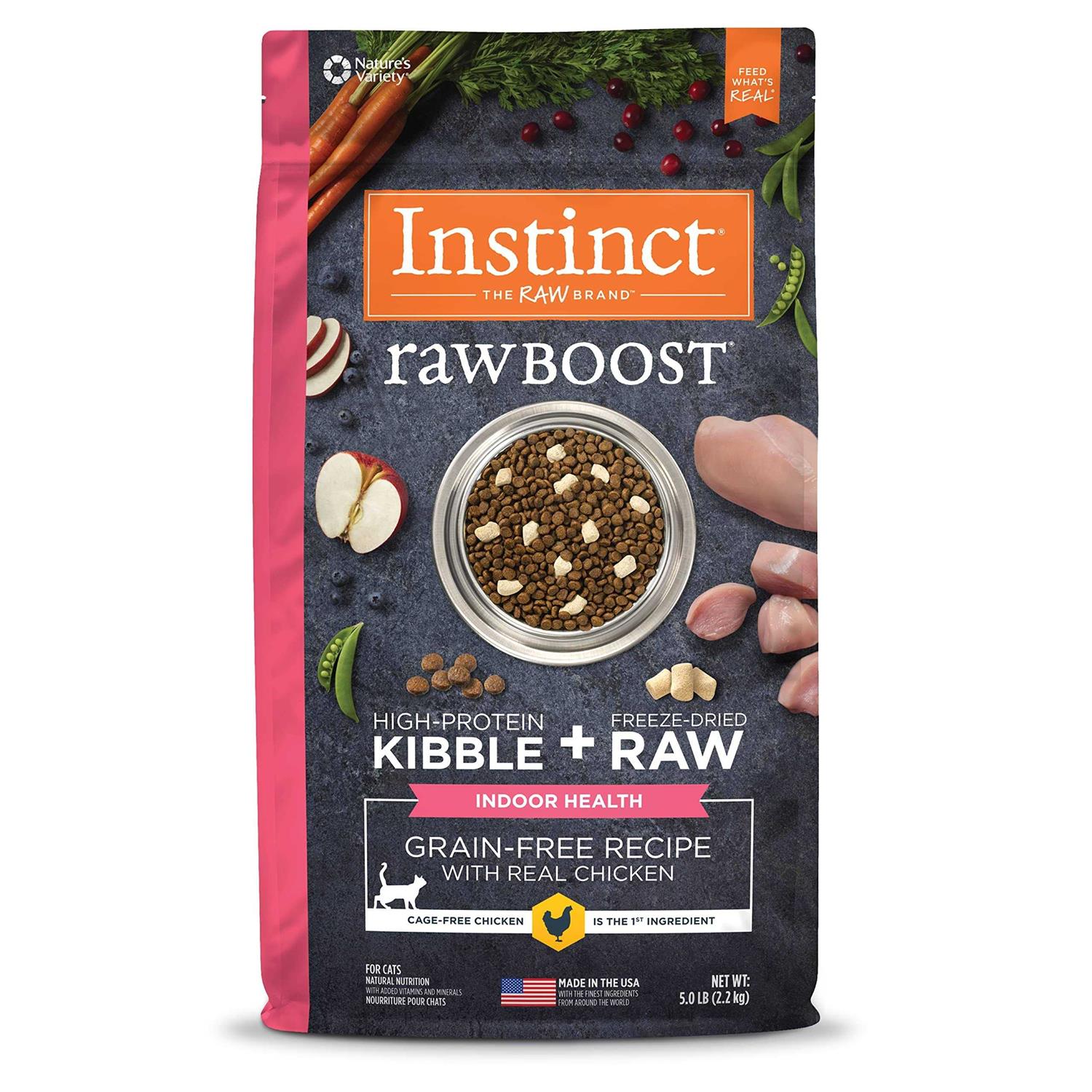 Nature’s Variety Instinct Grain-Free Cat Dry Food - Healthber
