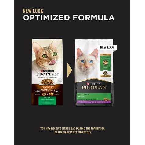 Purina Pro Plan Indoor Hairball Management Shredded Blend Turkey & Rice Formula Dry Cat Food - Healthber