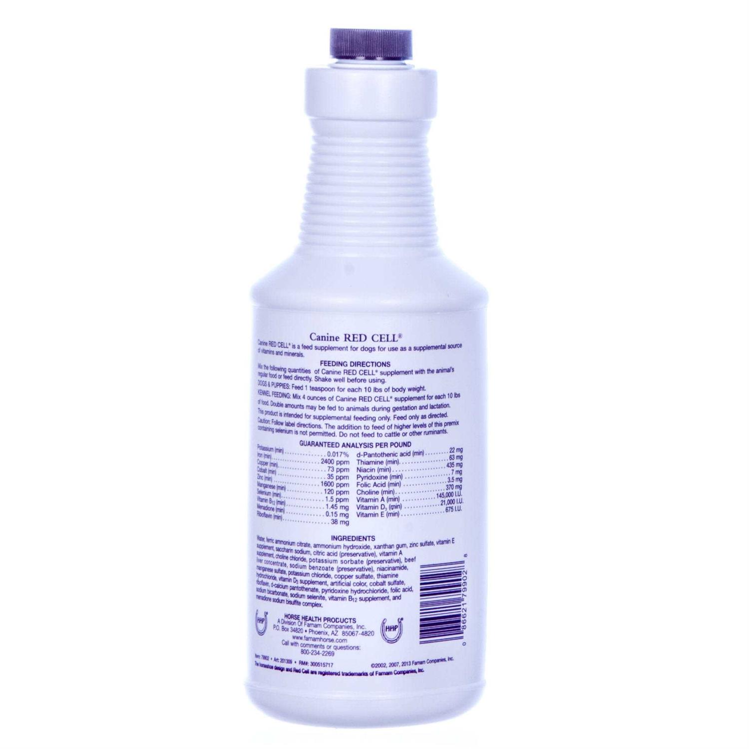 Horse Health Canine Red Cell for Dogs - Healthber
