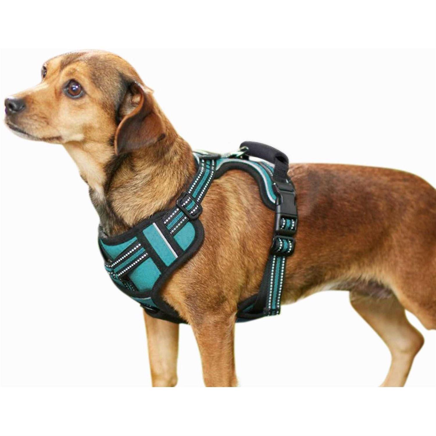 GOOPAWS GOOPAWS Padded Reflective Dog Harness Easy Control Lightweight Dog Harness - Healthber