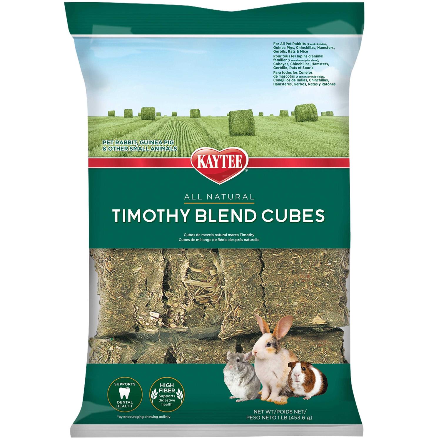 Kaytee Natural Timothy Blend Cubes - Healthber