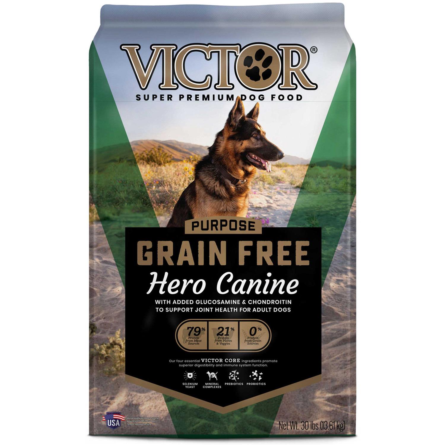 Victor Hero Canine Grain Free Dry Dog Food - Healthber