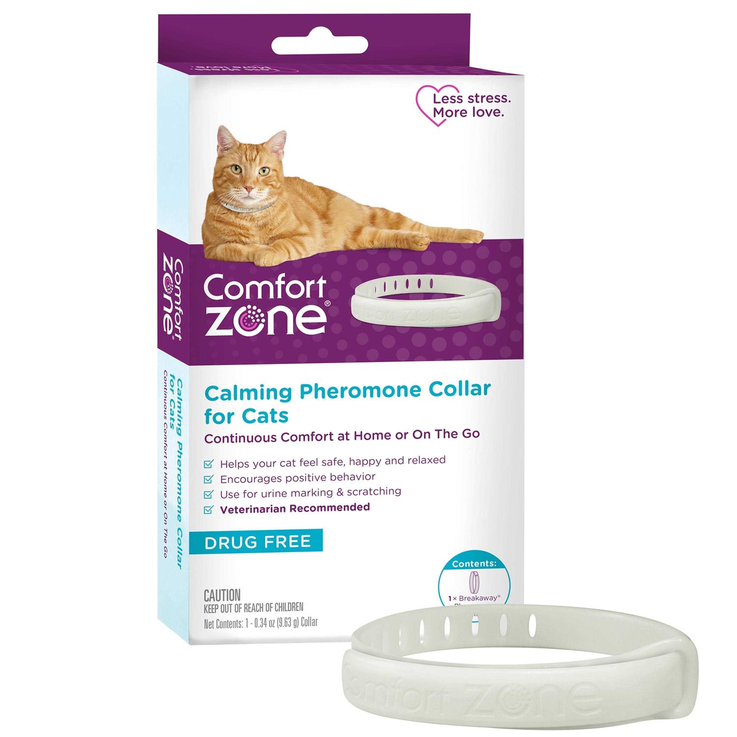 Comfort Zone Calming Pheromone Cat Collar - Healthber