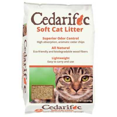 Cedarific Natural Cedar Chips Cat Litter - Healthber