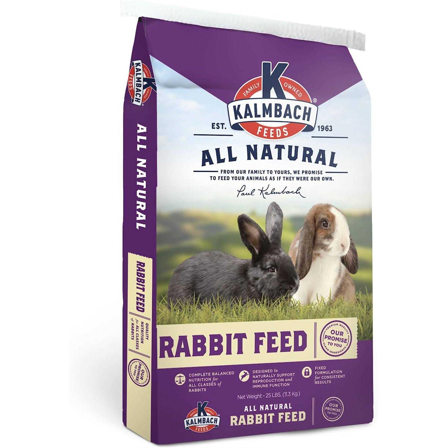 Kalmbach Feeds 15% Pellets Rabbit Feed - Healthber