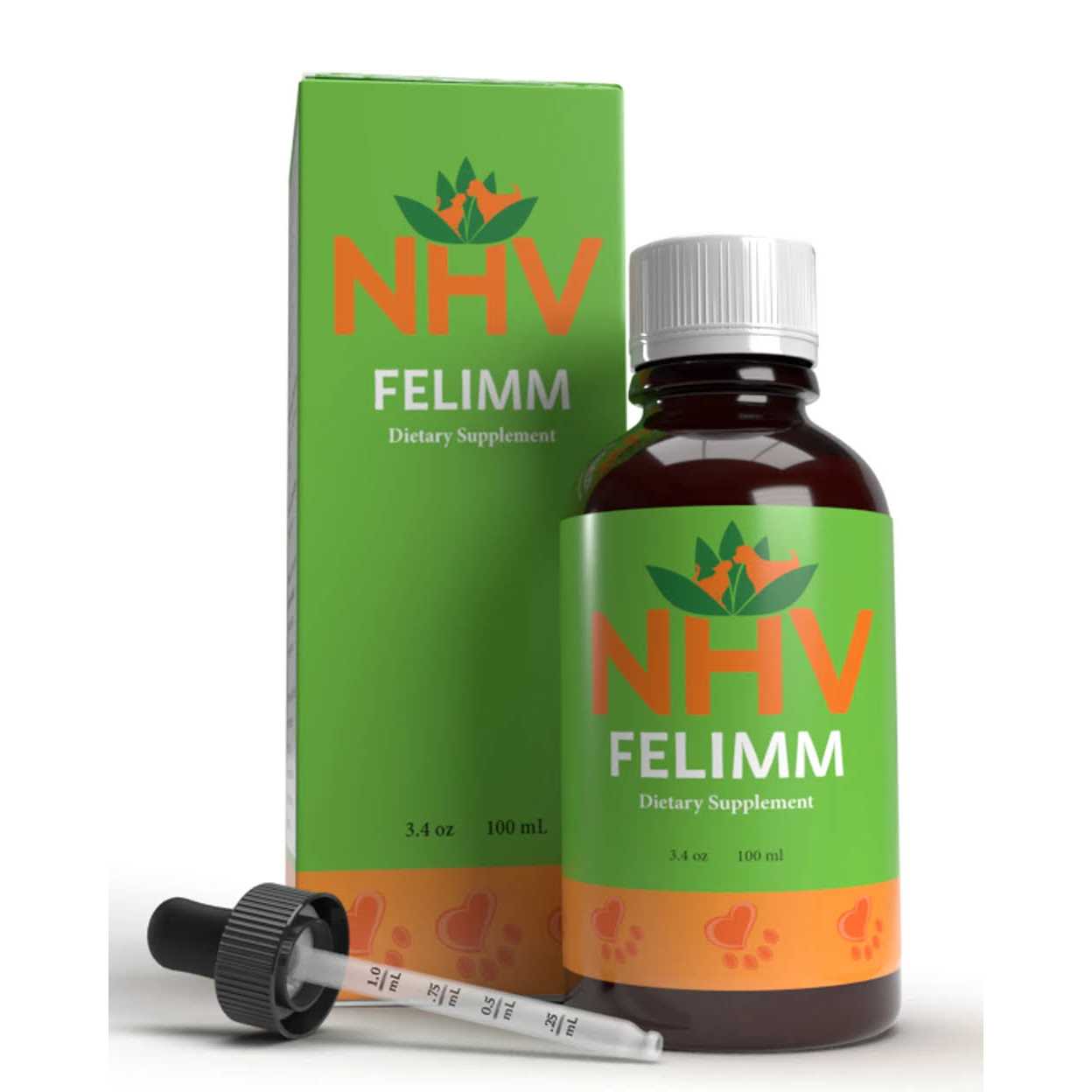 NHV Felimm Natural Herbal Support That Helps Pets with Feline Leukemia Virus F - Healthber