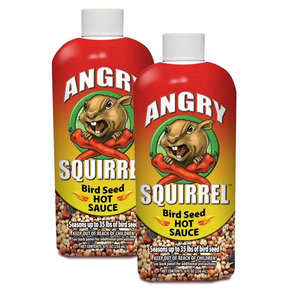 Harris Angry Squirrel Bird Seed Hot Sauce 8 oz - Healthber