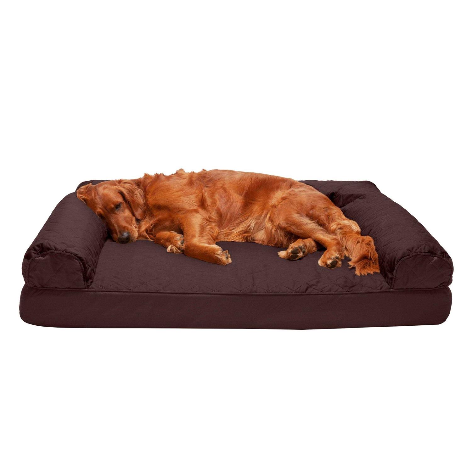 FurHaven Pet Quilted Sofa Dog Bed - Healthber