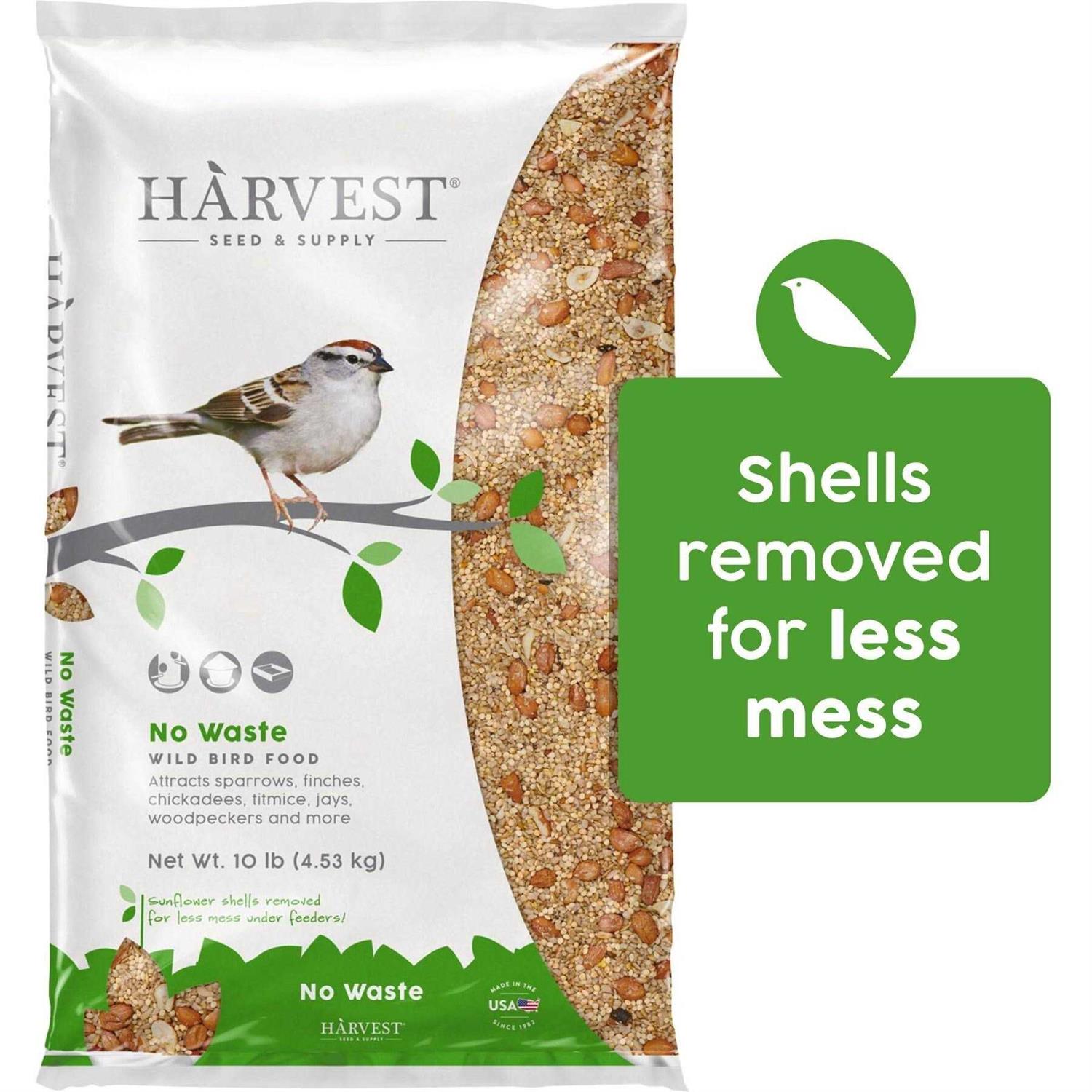 Harvest Seed & Supply No Waste Wild Bird Food - Healthber
